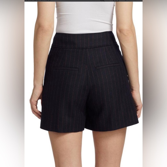 VERONICA BEARD
Haina Pinstripe Wool Blend Shorts - Picture 2 of 11